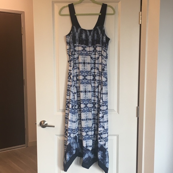 Worn Once - STYLE&CO Handkerchief Dress -L - Picture 2 of 6